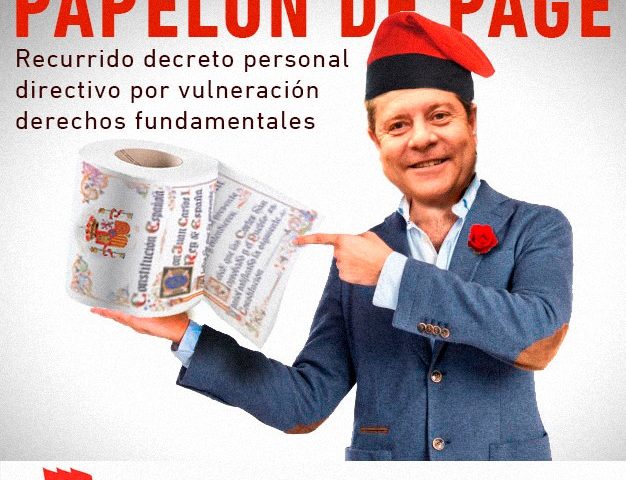 STAS recurre el Decreto de personal directivo, por vulneración de derechos fundamentales. STAS recurre el Decreto de personal directivo, por vulneración de derechos fundamentales.