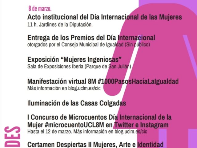 🟣 CUENCA 8M | Frente a la emergencia social, el feminismo es esencial. El 8 a las 8 🟣 CUENCA 8M | Frente a la emergencia social, el feminismo es esencial. El 8 a las 8