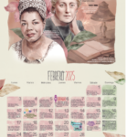 🟣 CALENDARIO MUJER 2025 | Febrero. Mujeres en el Teatro, AUTORAS