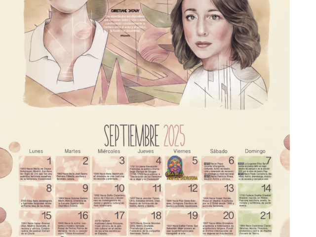 🟣 CALENDARIO MUJER 2025 | Septiembre. Mujeres en el Teatro, TEATRO EXPERIMENTAL 🟣 CALENDARIO MUJER 2025 | Septiembre. Mujeres en el Teatro, TEATRO EXPERIMENTAL