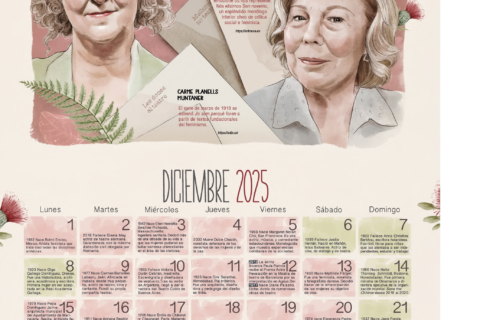 🟣 CALENDARIO MUJER 2025 | Diciembre. Mujeres en el Teatro, EN OTRAS LENGUAS