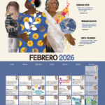 🟣 CALENDARIO MUJER 2026 | Febrero. Activistas, MEDIO AMBIENTE
