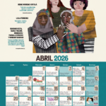 🟣 CALENDARIO MUJER 2026 | Abril. Activistas, Derechos a la salud afectivo y sexual