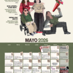 🟣 CALENDARIO MUJER 2026 | Mayo. Activistas, Derechos reproductivos