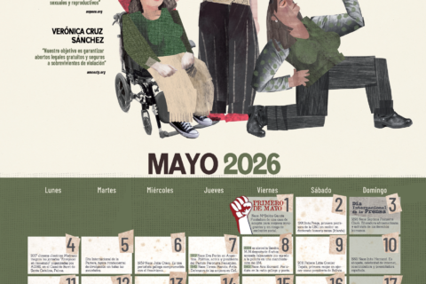 🟣 CALENDARIO MUJER 2026 | Mayo. Activistas, Derechos reproductivos