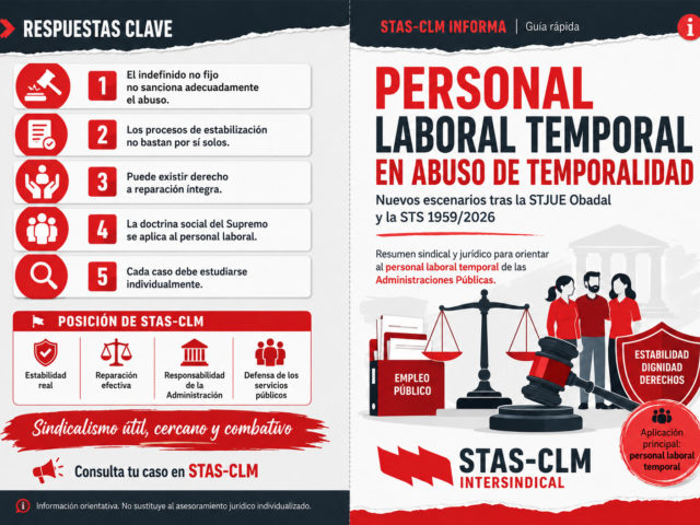 📄 EMPLEO PÚBLICO | Personal Laboral en abuso de temporalidad
