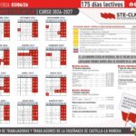 📅 CALENDARIO ESCOLAR | Curso 2026-2027 en Castilla-La Mancha