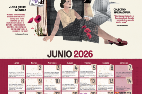🟣 CALENDARIO MUJER 2026 | Junio. Activistas, la Educación