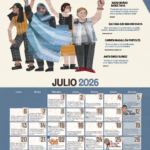 🟣 CALENDARIO MUJER 2026 | Julio. Activistas PACIFISTAS y ANTIMILITARISTAS