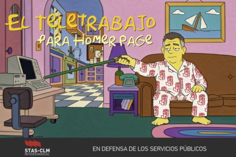 🌟 CELEBRITIES | El teletrabajo para HOMER GarcíaPAGE