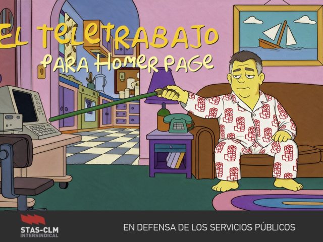 🌟 CELEBRITIES | El teletrabajo para HOMER GarcíaPAGE