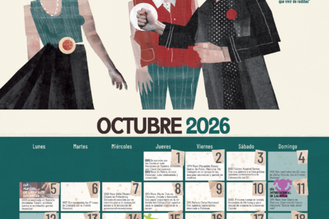🟣 CALENDARIO MUJER 2026 | Octubre. POLÍTICAS y DERECHOS LABORALES